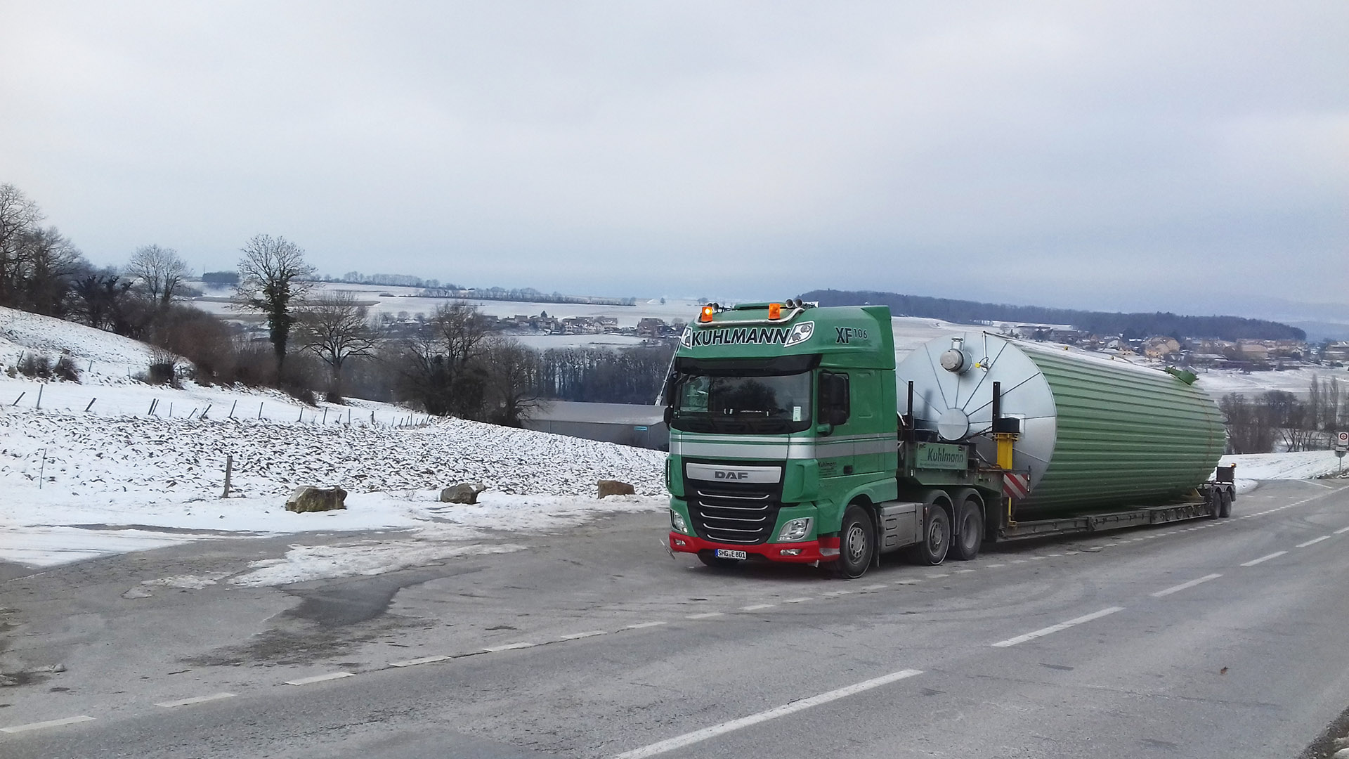 Schneller Transport trotz Übermaße