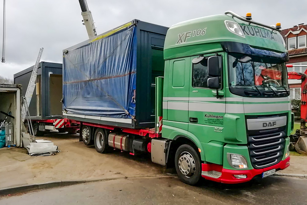 Gliederzug-auf-baustelle-20200211-WA0016 Gliderzug beim entladen auf einer Baustelle