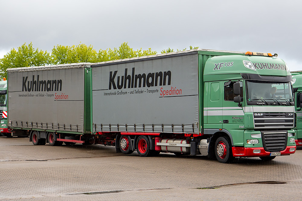 Jumbozug Spedition Kuhlmann Jumbozug der Spedition Kuhlmann aus Stadthagen