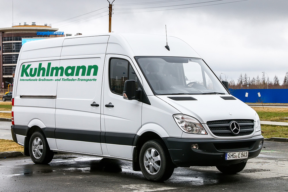 europaweiter Direktkurier Direktkurier der Spedition Kuhlmann